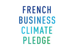 logo french business climate pledge
